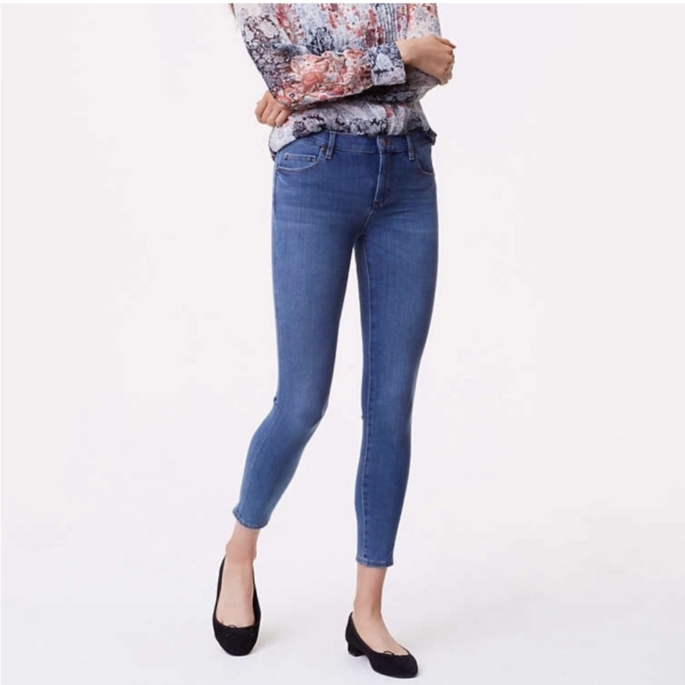 Loft Performance Denim Leggings / Jeggings NWOT